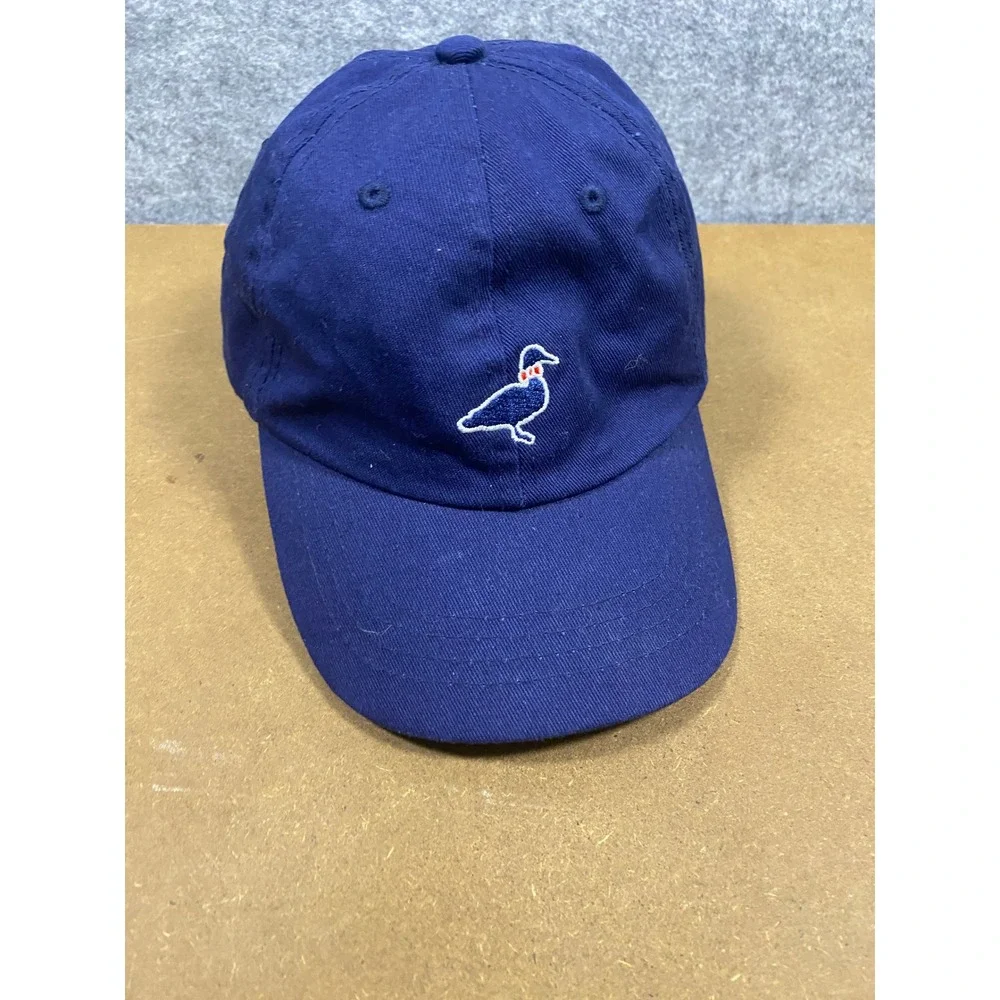 Properly Tied Boys Youth Fit Navy Blue Mallard Duck Logo Baseball Hat Cap